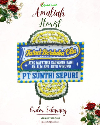Papan Bunga Duka di Kodo