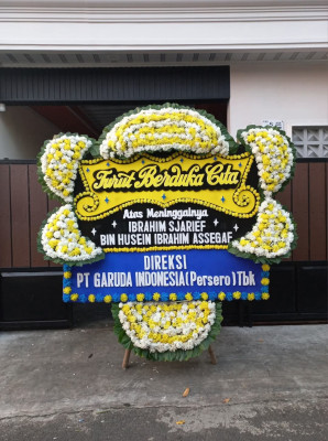 Papan Bunga Duka di Kodo