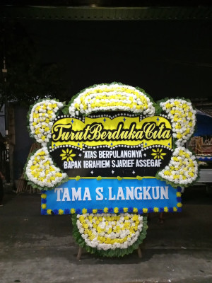 Papan Bunga Duka di Kodo