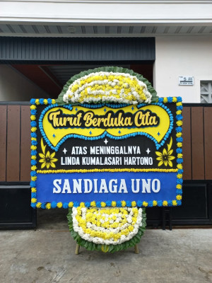Papan Bunga Duka di Kodo
