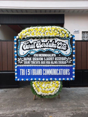Papan Bunga Duka di Kodo